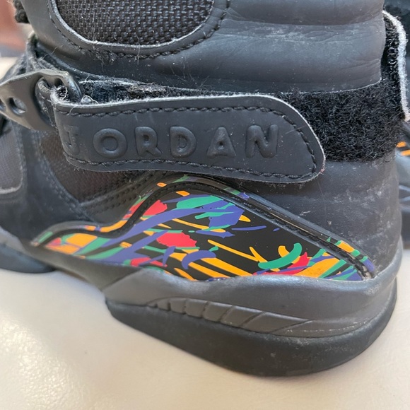 Nike Air Jordan Retro 8 Air Raid Shoes, Youth Size 5.5 - Picture 6 of 10